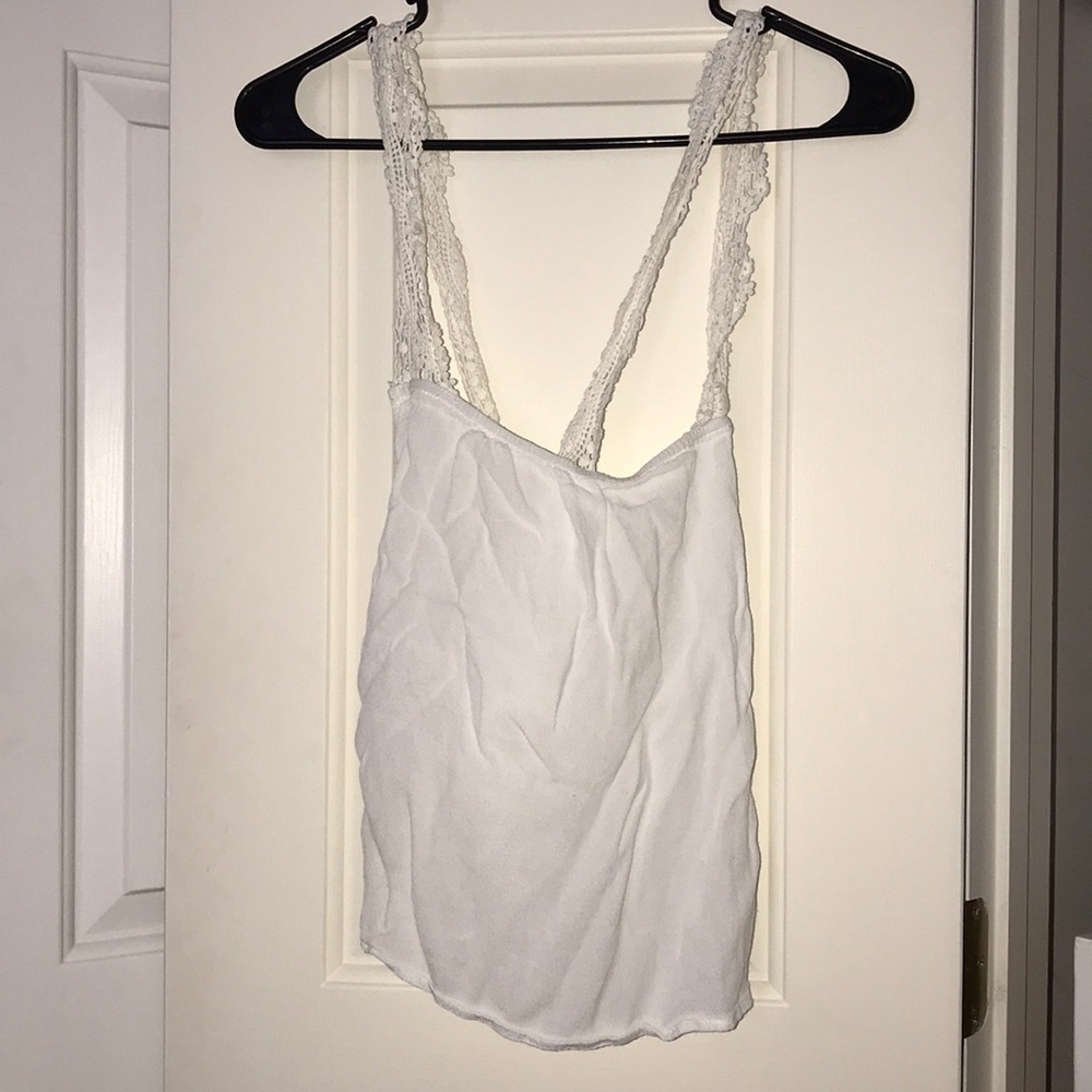 White tank top